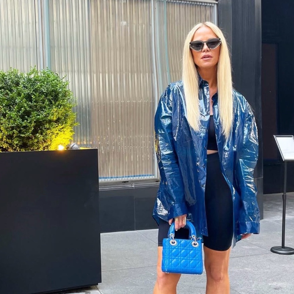 Blue Transparent Jil Sander Men’s Shirt Rarely